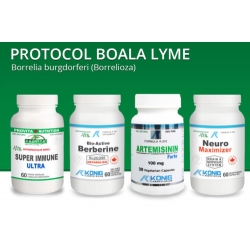 Protocol boala Lyme – Borrelia burgdorferi (Borrelioza)